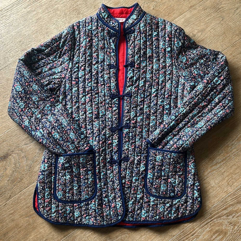 Vintage Floral Quilted Jacket - Picture 2 of 9